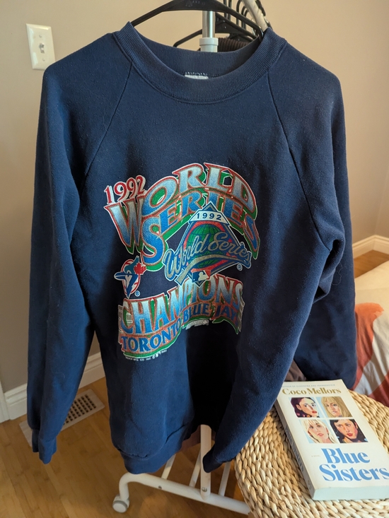 Fruit of the Loom Sweaters - 1992 World Series Blue Jays Sweatshirt